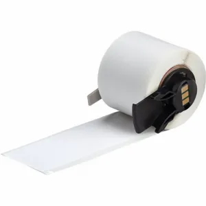 BRADY M6-34-498 Label, 6 Inch Size x 1 1/2 in, 1 1/2 in, Vinyl, White, 50 Labels Included | CV4NEP 803MV7