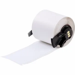 BRADY M6-38-422 Label, 1 29/32 Inch Size x 4 in, 4 in, Polyester, White, 100 Labels | CP2EWC 803NE0