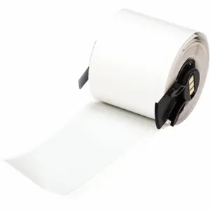 BRADY M6-38-428 Label, 1 29/32 Inch Size x 4 in, 4 in, Polyester, Light Gray, 100 Labels per Roll | CU6RRH 803NF1