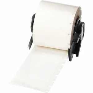 BRADY M6-45-422 Label, 3/8 Inch Size x 1 1/2 in, 1 1/2 in, Polyester, White, 500 Labels | CP2DJR 803ND2