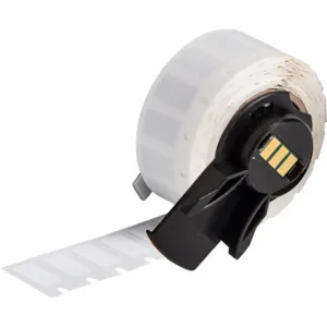 BRADY M6-6-473 Label, 9/32 Inch Size x 1/2 Inch, 1/2 Inch, Polyester, White, 750 Labels per Roll | CP2DPT 803PJ9