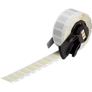 BRADY M6-6-724 Label, 9/32 Inch Size x 9/32 Inch, 9/32 Inch, Polyimide, Amber, 750 Labels per Roll | CP2DPY 803U91