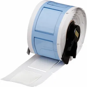 BRADY M6-750-175-345-WT Sleeve, 1 3/4 x 1 1/4 Inch Size, 3/4 Inch Size, Polyvinylidene, White, 100 Labels Per Roll | CP2LWW 803N46