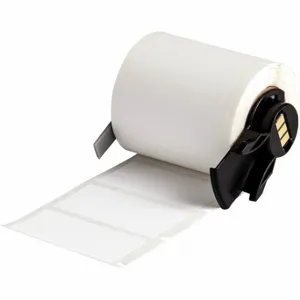 BRADY M6-78-488 Label, 1 Inch Size x 1 29/32 in, 1 29/32 in, Polyester, White, -40 Deg to 320 Deg F | CP2CEY 803P84