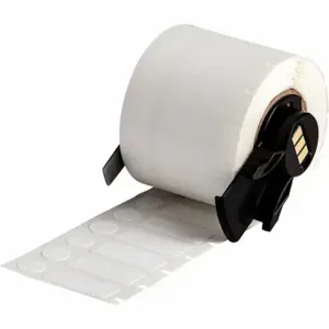 BRADY M6-98-499 Label, 3/8 Inch Size x 1 in, 1 in, Nylon, White, 500 Labels Included | CV4NXZ 803N94