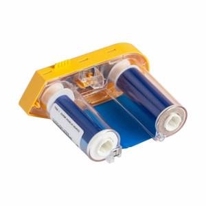 BRADY M61-R10010-BL Druckerband, 2 x 75 Fuß, Blau, Harz, R10000 | CP2HTH 793ER4