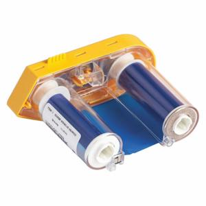BRADY M61-R4410-BL Etikettendrucker-Farbbandkassette, 2 Zoll Größe x 75 Fuß, Blau, Harz, R4400 | CP2BFU 52HK11