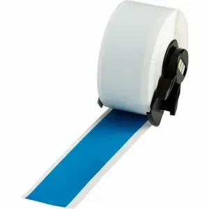 BRADY M6C-1000-439-BL Label, 1 Inch Size x 50 ft, Vinyl, Blue, Outdoor | CP2CKF 803NP5