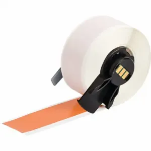 BRADY M6C-1000-439-OR Label, 1 Inch Size x 50 ft, Vinyl, Orange, Outdoor | CP2CKV 803NP3