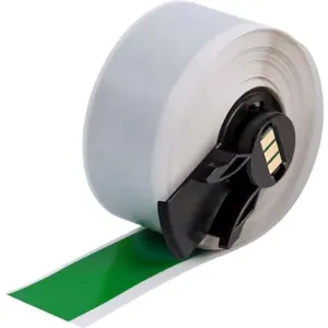 BRADY M6C-1000-595-GN Label, 1 Inch Size x 50 ft, Vinyl, Green, Outdoor, 0.004 Inch Size Label Thick, Adhesive | CP2CKQ 803TR7