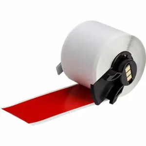 BRADY M6C-1900-439-RD Label, 1 29/32 Inch Size x 50 ft, Vinyl, Red, Outdoor | CP2CDG 803NR1