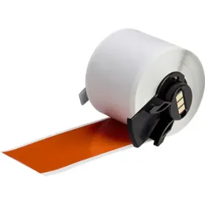 BRADY M6C-2000-584-OR Label, 2 Inch Size x 30 ft, Reflective Plastic, Orange, Outdoor | CP2DBR 803TJ9