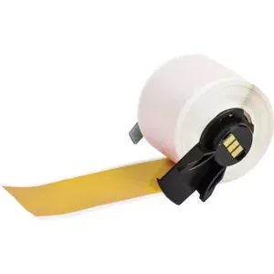 BRADY M6C-2000-584-YL Label, 2 Inch Size x 30 ft, Reflective Plastic, Yellow, Outdoor | CP2DBU 803TK1