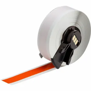 BRADY M6C-500-439-OR Label, 1/2 Inch Size x 50 ft, Vinyl, Orange, Outdoor | CP2CTP 803NN6