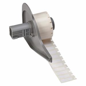 BRADY M7-10-473 Label, 1/4 Inch Size x 3/4 Inch, 3/4 Inch, Polyester, White, 750 Labels per Roll | CP2CWX 803RM3