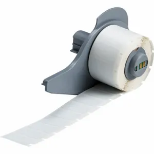 BRADY M7-17-428 Label, 1/2 Inch Size x 1 Inch, 1 Inch, Polyester, Light Gray, 500 Labels per Roll | CP2EWF 803T16