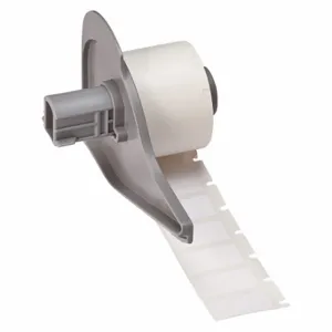 BRADY M7-17-489 Label, 1/2 Inch Size x 1 in, 1 in, Polyester, White, 500 Labels | CP2CPK 803R80