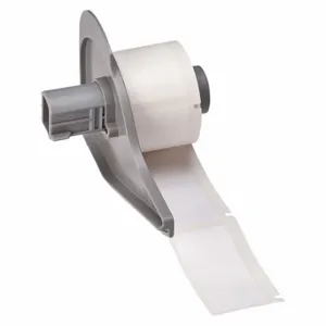 BRADY M7-20-423 Label, 2 Inch Size x 1 Inch, 1 Inch, Polyester, White, 100 Labels per Roll | CP2ETD 803RY5