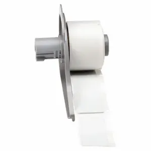 BRADY M7-20-428 Label, 2 Inch Size x 1 Inch, 1 Inch, Polyester, Light Gray, 100 Labels per Roll | CP2DAR 803T17