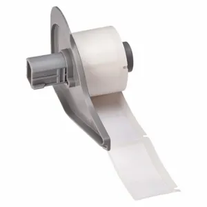 BRADY M7-20-459 Label, 2 Inch Size x 1 Inch, 1 Inch, Polyester, White, 100 Labels per Roll | CP2DAX 803RA1