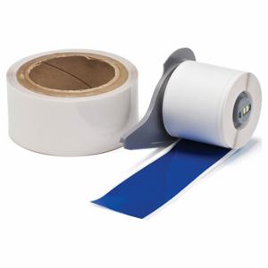 BRADY M7-2000-483-BL-KT Label, 2 Inch Size x 50 ft, Polyester With Polyester Adhesive, Blue | CP2DCD 803MU4