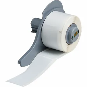 BRADY M7-22-428 Label, 1 Inch Size x 3 Inch, 3 Inch, Polyester, Light Gray, 100 Labels per Roll | CP2FAB 803R73