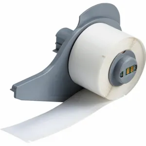 BRADY M7-23-423 Label, 1 Inch Size x 4 Inch, 4 Inch, Polyester, White, 100 Labels per Roll | CP2CJC 803RE5