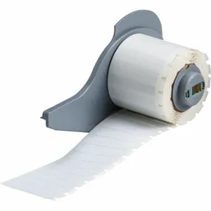 BRADY M7-28-473 Label, 1/4 Inch Size x 1 1/2 Inch, 1 1/2 Inch, Polyester, White, 750 Labels per Roll | CP2CUT 803RF2