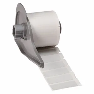 BRADY M7-29-428 Label, 1/2 Inch Size x 1 1/2 Inch, 1 1/2 Inch, Polyester, Light Gray, 500 Labels per Roll | CP2CMK 803R53