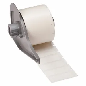 BRADY M7-29-483 Label, 1/2 Inch Size x 1 1/2 in, 1 1/2 in, Polyester, White, 500 Labels | CP2CMX 803R37