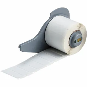 BRADY M7-29-486 Label, 1/2 Inch Size x 1 1/2 in, 1 1/2 in, Polyester, Light Gray, 500 Labels | CP2CML 803R76