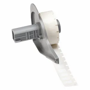 BRADY M7-6-423 Label, 9/32 Inch Size x 1/2 Inch, 1/2 Inch, Polyester, White, 750 Labels per Roll | CP2EYV 803RZ5