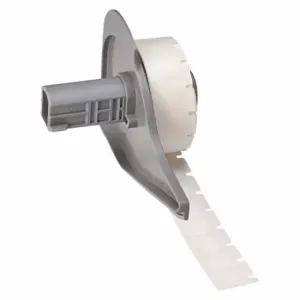 BRADY M7-82-499 Label, 3/8 Inch Size x 3/8 in, Nylon, White, 500 Labels Included | CV4MKM 803T05