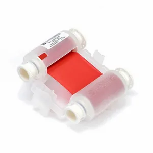 BRADY M7-R6900-RD Printer Ribbon, 2 x 150 Ft, Red, Resin, R6900 | CP2HRX 803PY6