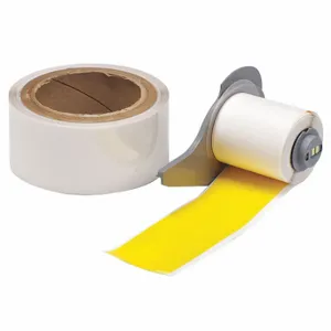 BRADY M71-2000-483-YL-KT Continuous Label Roll, 2 Inch X 50 Ft, Polyester With Rubber Adhesive, Yellow | CP2LTF 12D617