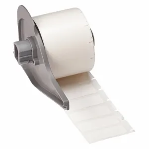 BRADY M71-29-423 Precut Label Roll, 1/2 x 1 1/2 Inch Size, 1 1/2 Inch Size, Polyester, White | CT9ELR 5YTC3