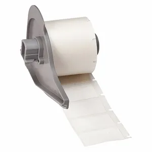 BRADY M71-30-483 Precut Label Roll, 3/4 x 1 1/2 Inch Size, Polyester, White, 250 Labels | CP2KGD 5YTD6