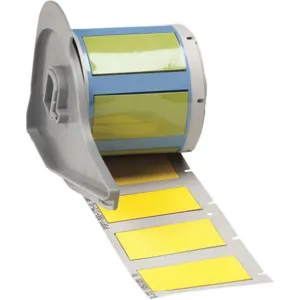 BRADY M71-500-175-342YL Cartridge Label Yellow 1-13/17 Inch Length | AE7AZD 5WKK4