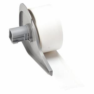 BRADY M71C-1000-422 Continuous Label Roll, 1 Inch, 1 Inch X 50 Ft, Polyester, White | CT9ELB 5YTE8