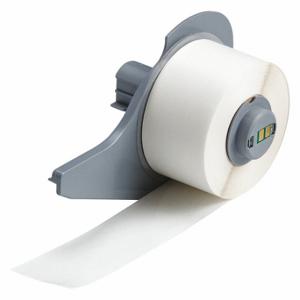 BRADY M71C-1000-430 Continuous Label Roll, 1 Inch X 50 Ft, Autoclavable Polyester, Clear, Indoor | CP2HYK 5WKT8