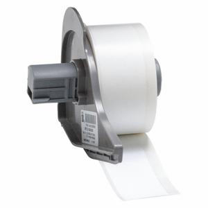 BRADY M71C-1000-530 Continuous Label Roll, Tamper Indicating Destructible Upon Removal, 1 Inch X 50 Ft, White | CP2JQZ 5UCT8