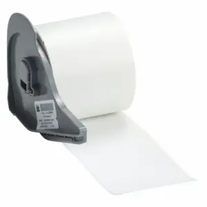 BRADY M71C-2000-581-WT Continuous Label Roll, 2 Inch X 50 Ft, Vinyl, White, Outdoor, 0.005 Inch Label Thick | CP2JJJ 5UCU1