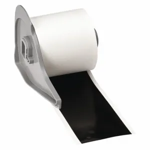 BRADY M71C-2000-595-BK Continuous Label Roll, 2 Inch X 50 Ft, Vinyl, Black, Outdoor | CP2JHX 5UCL8