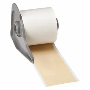 BRADY M71C-2000-595-TN Continuous Label Roll, 2 Inch X 50 Ft, Vinyl, Tan, Outdoor | CP2JJH 5UCP2