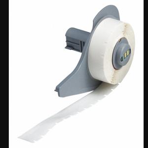 BRADY M71C-375-430 Continuous Label Roll, 3/8 Inch X 50 Ft, Autoclavable Polyester, Clear, Indoor | CP2JKG 5WKU0