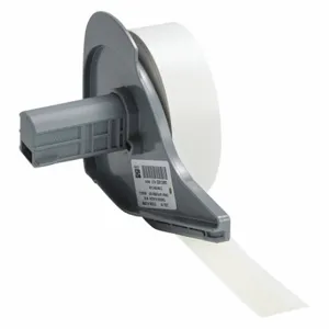 BRADY M71C-500-595-CL Continuous Label Roll, 1/2 Inch X 50 Ft, Vinyl, Clear, Outdoor | CP2JCM 5UCG9