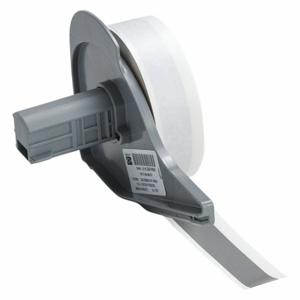 BRADY M71C-500-595-GY Continuous Label Roll, 1/2 Inch X 50 Ft, Vinyl, Gray, Outdoor | CP2JCN 5UCF8