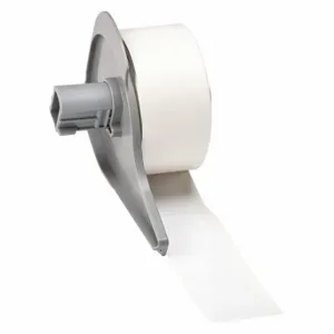 BRADY M7C-1000-483 Label, 1 Inch Size x 50 ft, Polyester, White, Indoor, 0.004 Inch Size Label Thick | CP2CJW 803RP8