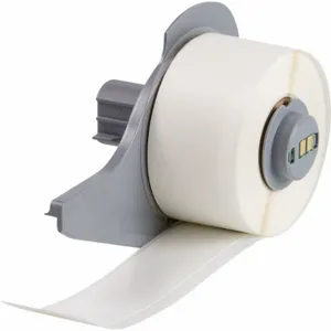 BRADY M7C-1000-498 Label, 1 in, 1 Inch Size x 30 ft, Vinyl, White | CV4KYK 803RN6