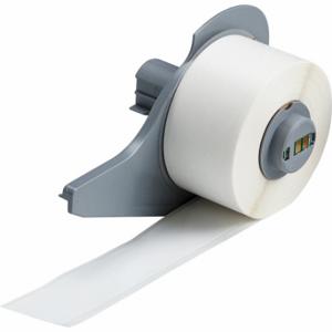 BRADY M7C-1000-529 Label, 1 Inch Size x 50 ft, Polypropylene, White, Indoor | CP2CKA 803R16